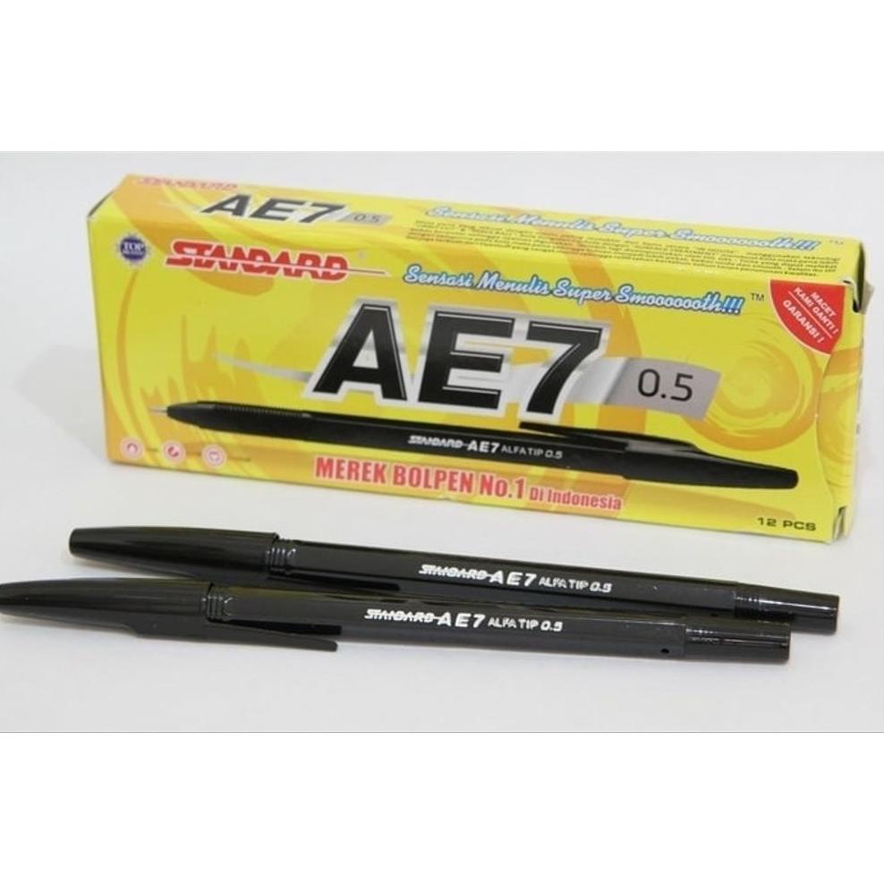 

BISA COD BOLPOINT STANDAR AE7 Warna Per Pack TERMURAH