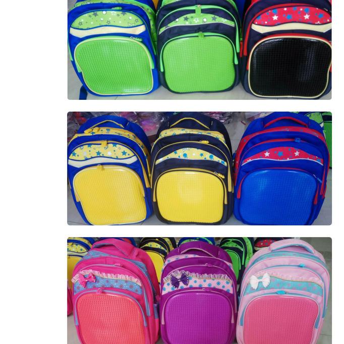 Trend Tas Lego Anak Sd - Size Medium (35X 20X 40) Original