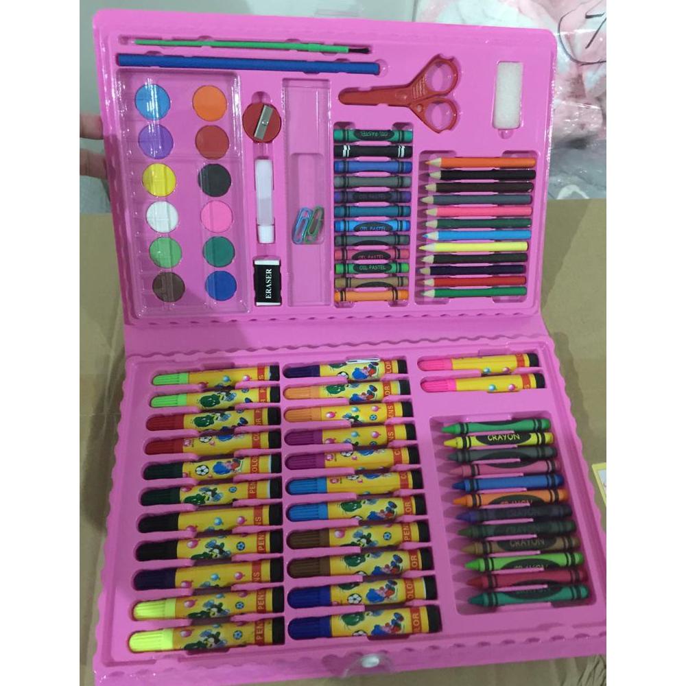 

ORIGINAL Crayon Anak Set 86pcs / Krayon Mewarnai Anak 86pcs / Pensil Warna Set 86pcs TERLARIS