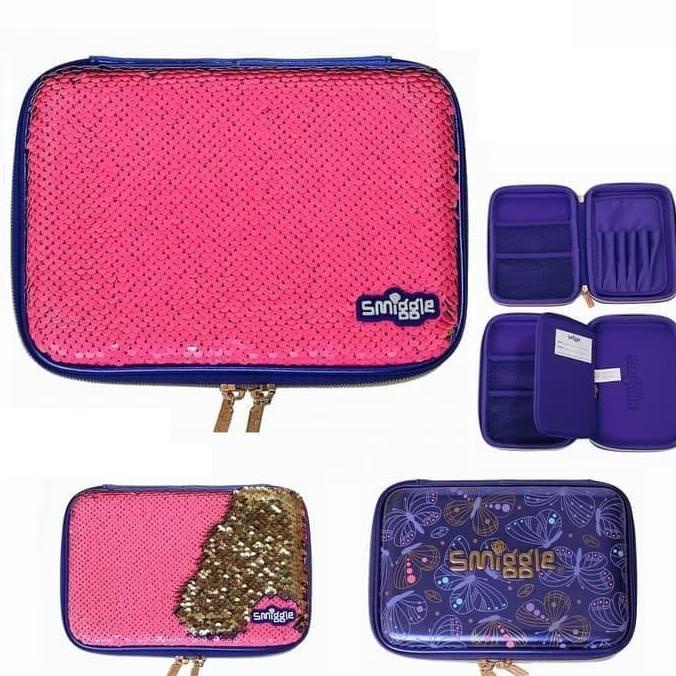 

New Ready Smiggle Pencil Case Hardtop Sparkle - Kotak Pensil Smiggle Limited Edition