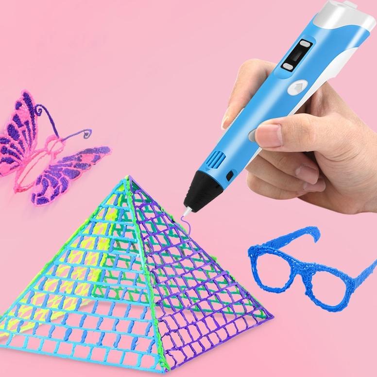 

COD [Ready stock] Pulpen 3D / Pena 3D Printing Pen / Magic 3D Stereoscopic Printing Pen MURAH