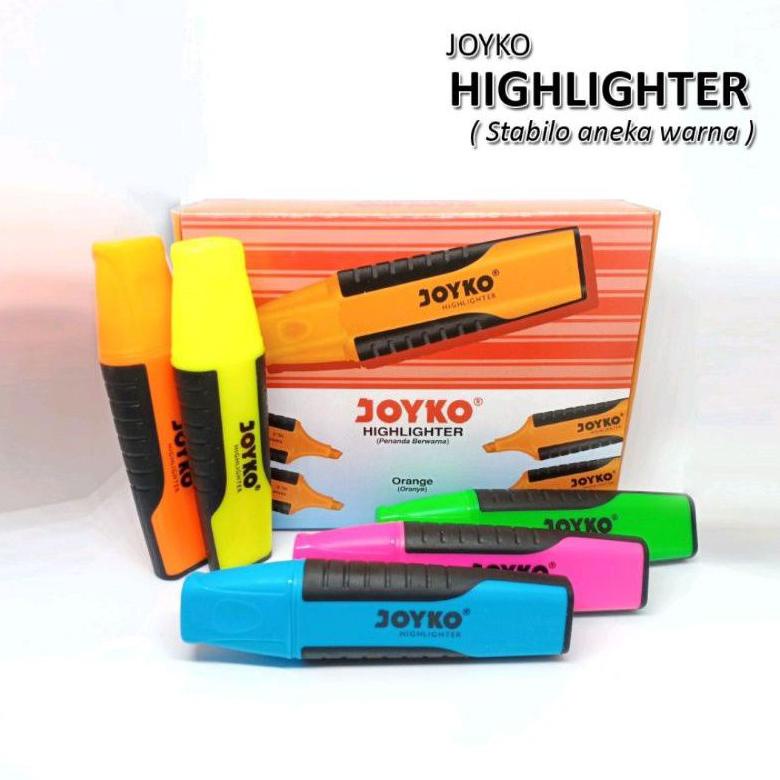 

SALE Stabilo Joyko Highlighter ( 1pak/10pcs ) ORIGINAL