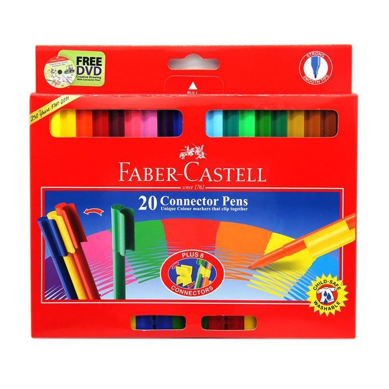 

TERMURAH Connector Pen Faber Castell 20 Warna PROMO