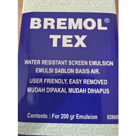 

PROMO SPECIAL Bremol TEX 200 gr. TERMURAH