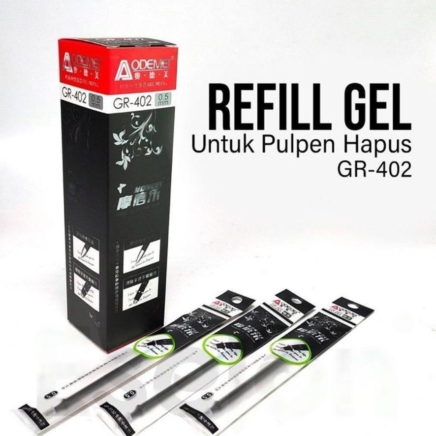 

PROMO SPECIAL Refill PULPEN GEL HAPUS GR402 / refill pulpen hapus SALE