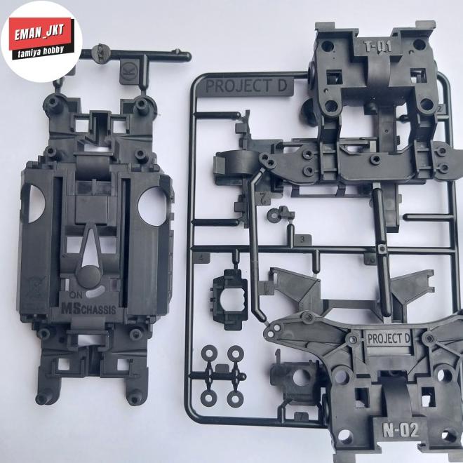 Rep Tamiya Chassis Ms Pro / Chassis Ms Projec D Carbon