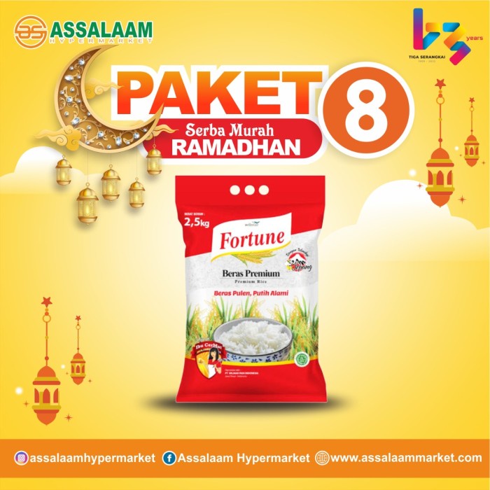 

PAKET 8 ( SERBA MURAH RAMADHAN )