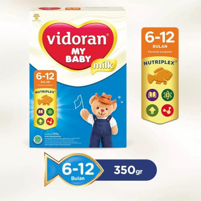 

VIDORAN X-MART 6-12 BULAN 350GR /BOX