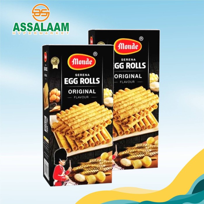 

MONDE SERENA EGG ROLL 168GR/PC