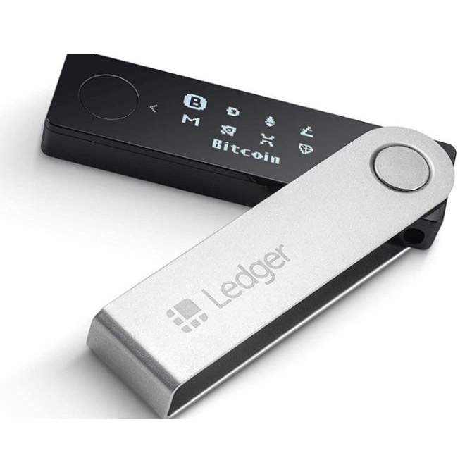 Ledger Nano X Crypto Hardware Wallet Dompet Bitcoin Cryptocurrency