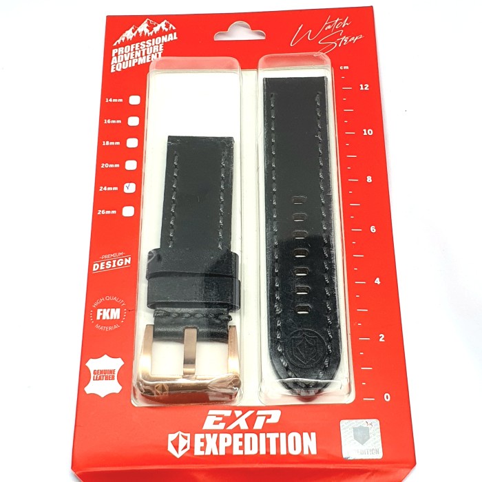 Strap Tali Jam Tangan Kulit Expedition Original Kulit Asli