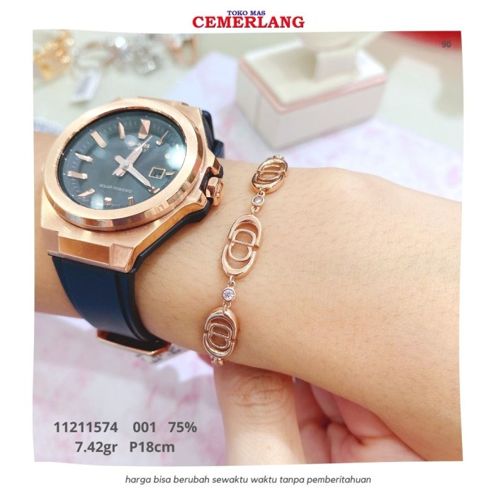 ✨Termurah Gelang Fashion Cd 750 17K Rose Gold #11211574 Terbatas