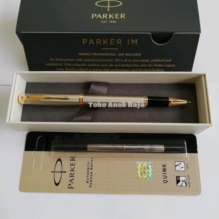 

✨Sale Paket 1 Klik:1 Pc Im Lux Stainlessblack Gt Rollerball1 Pc Ref Rb Terbaru
