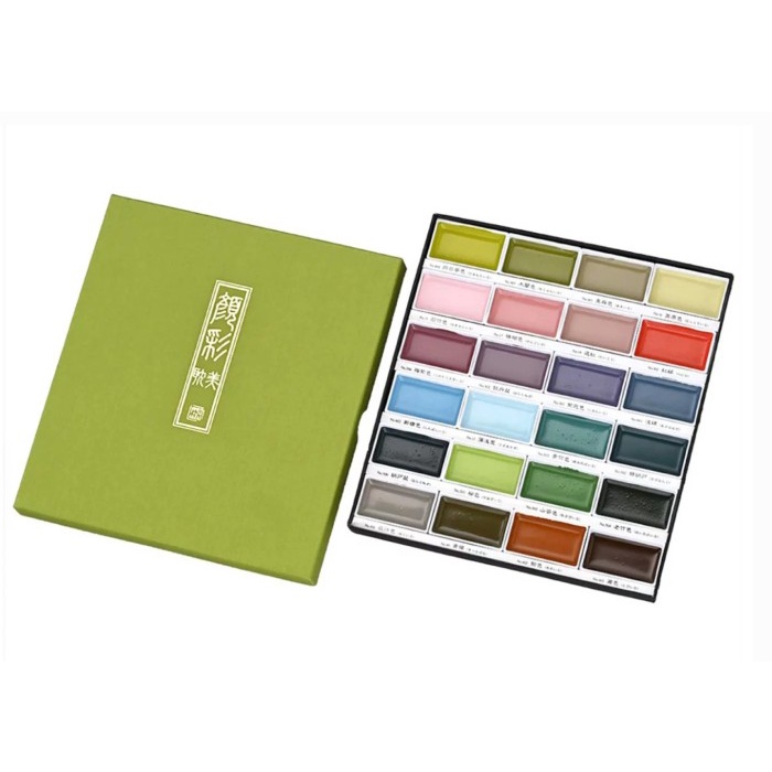 

✨Sale Mc20/24V/Nw Kuretake Gansai Tambi 24 Color Art Noveau Berkualitas