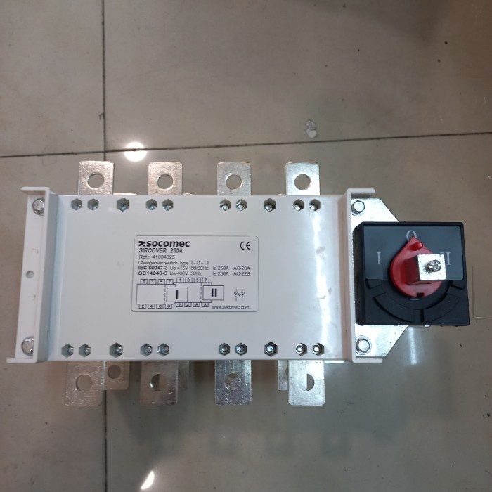 cos 4p 250a 1-0-2 socomec