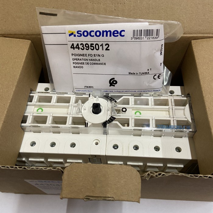 ✨Ori Socomec Cos 4X63Vm1/ Socomec Commut Vm1 4X63A F Changeover Switch Diskon
