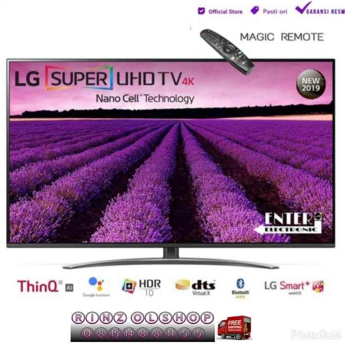 ✨Ori 55Sm8100Pta Lg Smart Tv Super Uhd Nano Cell Ai Thinq 55Sm8100 Berkualitas
