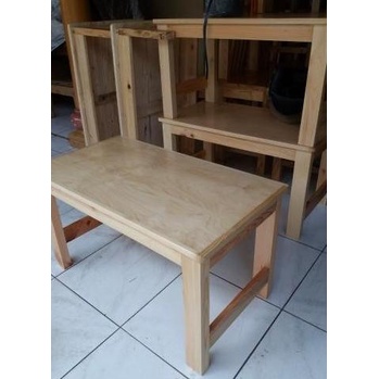 Meja / Meja Makan / Meja Kayu / Meja Belajar Anak Sekolah / Furnitur Mollendi