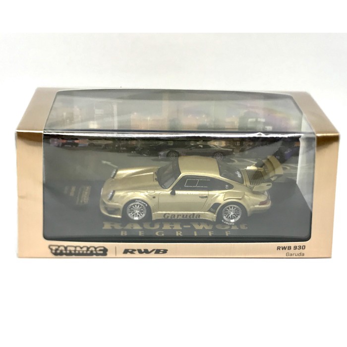 ✨New Diecast Mobil Tarmac Hobby43 Hobby 43 1:43 1/43 Porsche Rwb 930 Garuda Bisa Gojek