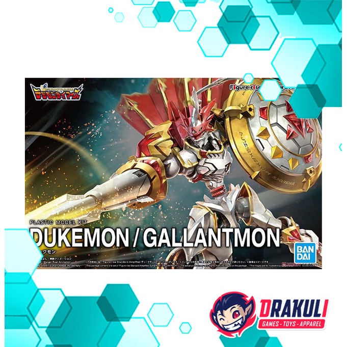 ✨New Bandai Plamo Figure-Rise Standard Amplified -Dukemon / Gallantmon Bisa Gojek