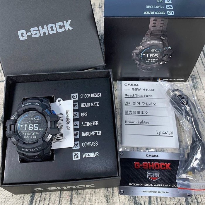 ✅Sale Casio G-Shock Gsw-H1000-1Dr Gswh1000 Original Bisa Gojek
