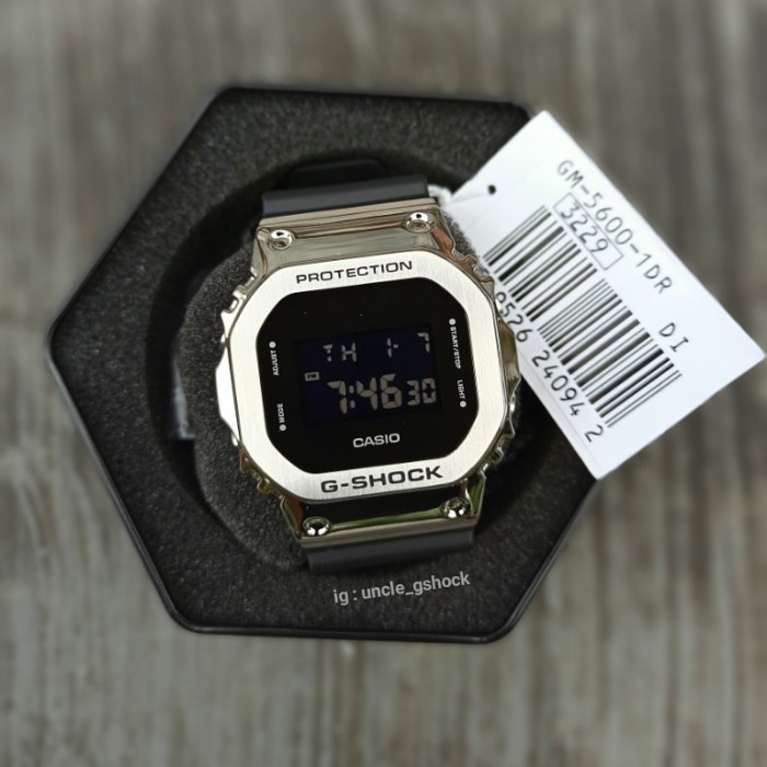 ✅Sale G-Shock Gshock Gm-5600-1 Gm5600 Original Bisa Gojek