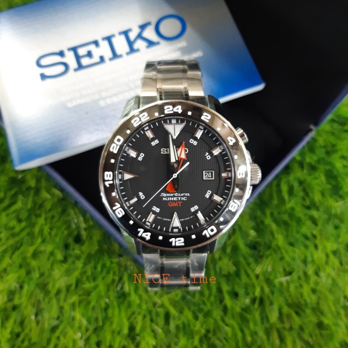 ✅Ready Jam Tangan Pria Seiko Sportura Kinetic Terbaru