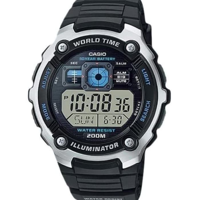✅Sale Jam Tangan Pria Original Casio Ae-2000W-1Avdf Bisa Gojek