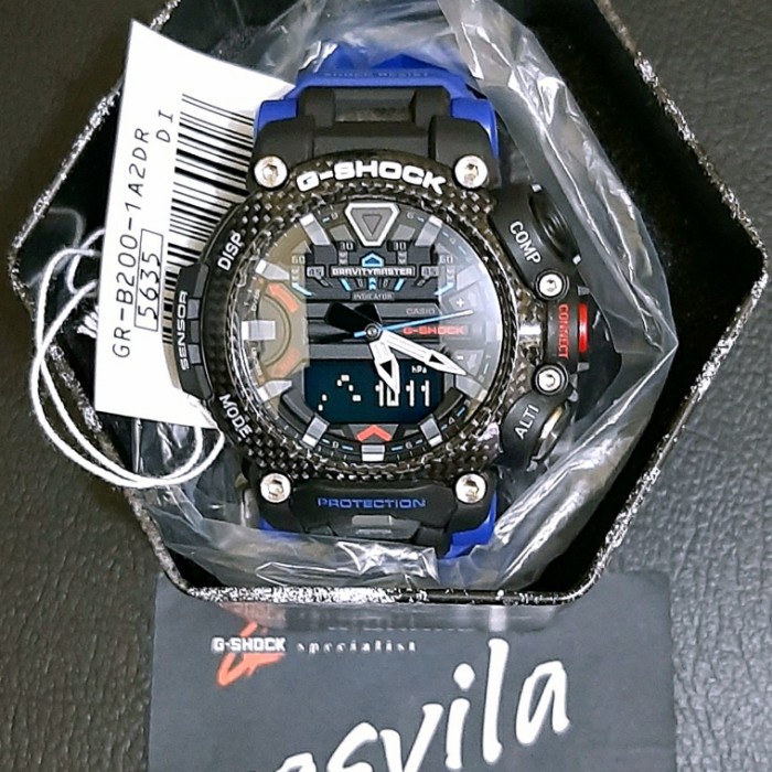 ✅Ori Casio G-Shock Gshock Gr-B200 / Grb200 - 1A2Dr Gravitymaster Terbaru