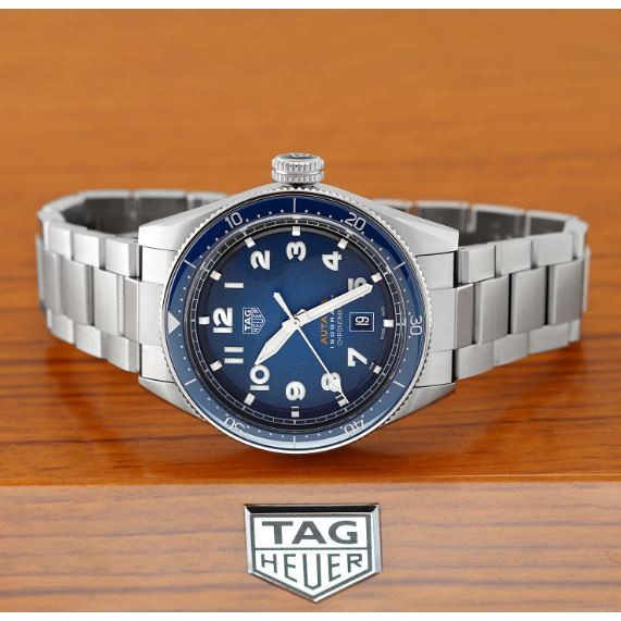 ✅Original Tag Heuer Autavia Wbe5112.Eb0173 Dial Blue Original Diskon