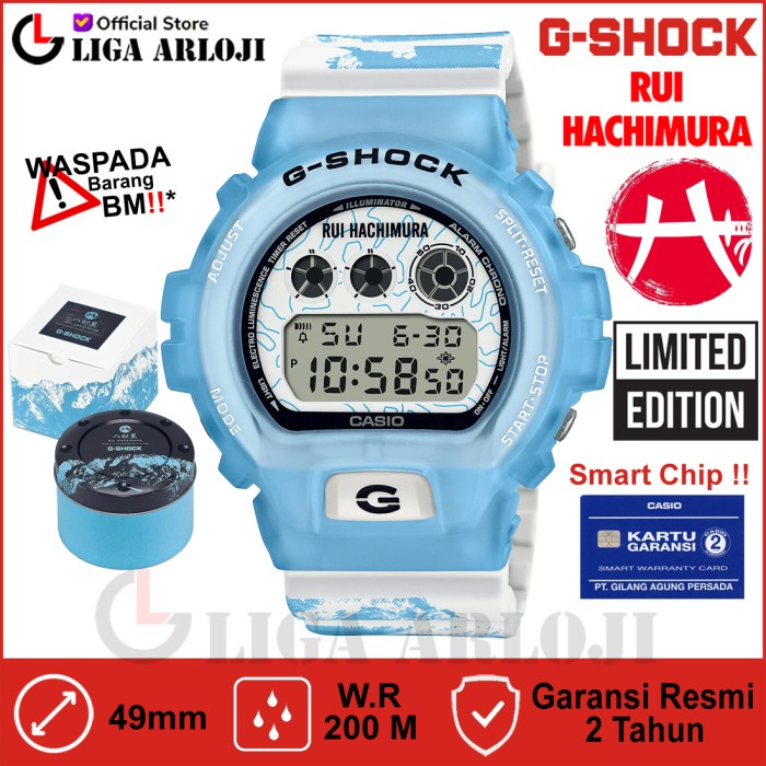 ✅Ori Casio G-Shock Dw-6900Rh-2Dr Jam Tangan Pria Rui Dw-6900Rh-2 Gshock Limited