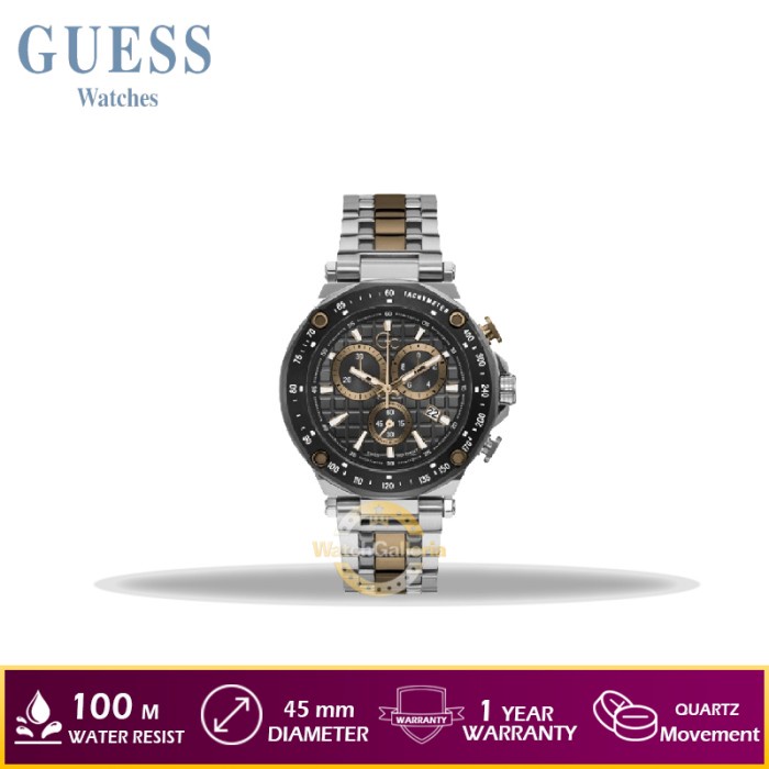 ✅Ori Jam Tangan Pria Guess Gc Y81002G5Mf Stainless Steel Original Terbatas