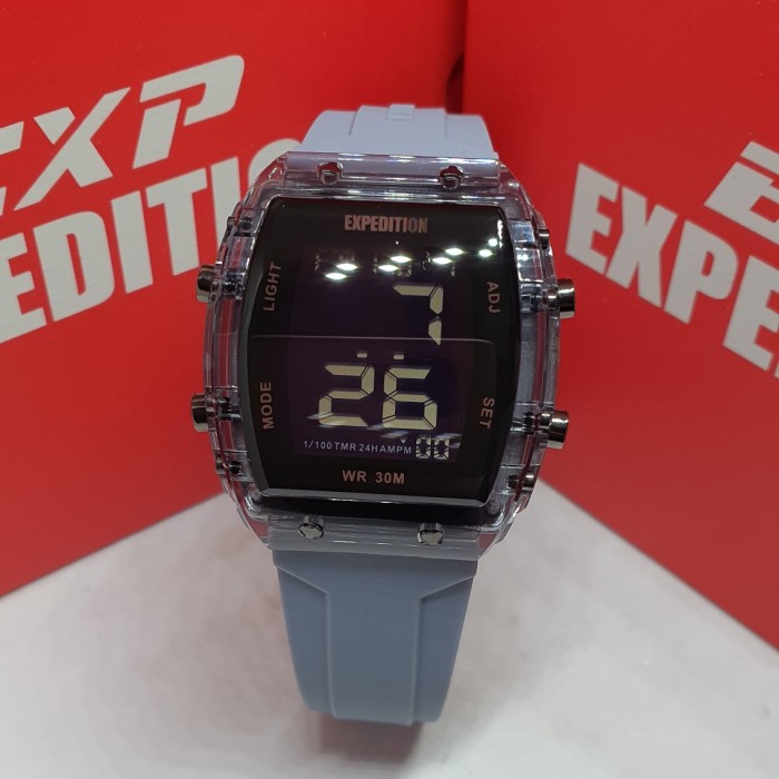 ✅New Expedition Digi E 6827 / 6827M Grey  Wanita  Bisa Gojek