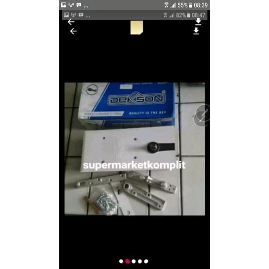 [Ori] Floor Hinge Door Engsel Tanam Pintu Kaca Fh 211 Dekson Dekkson 90 Ho Limited