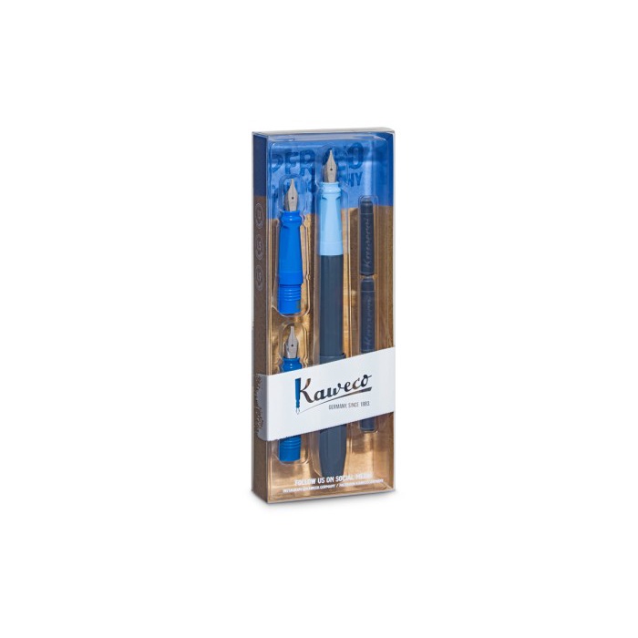 Promo Kaweco Perkeo Calligraphy Set Blue