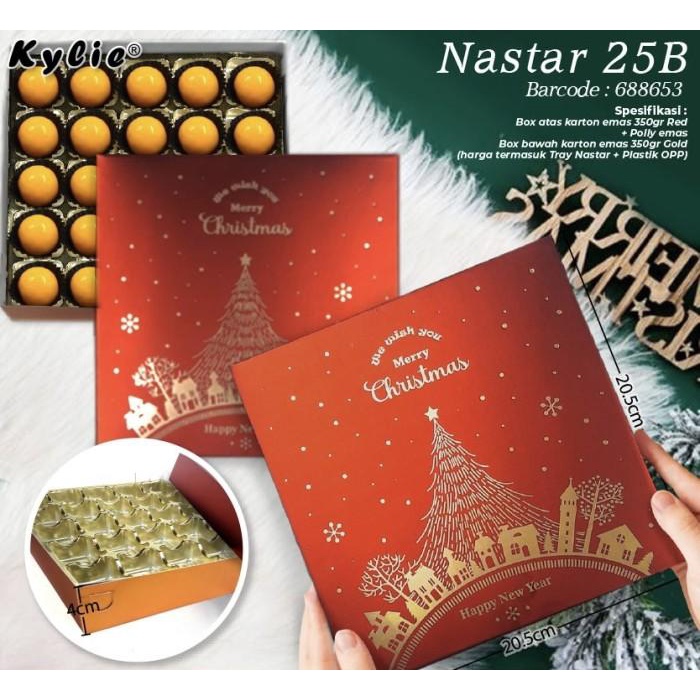 

Box Nastar Christmas Dus Xmas Natal 056
