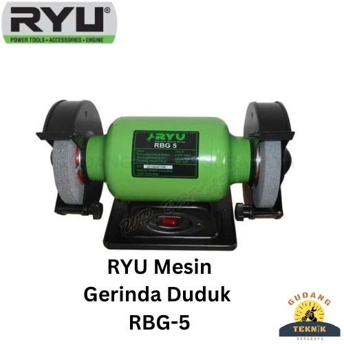 RYU Mesin Gerinda duduk / Bench Grinder 5" RBG 5