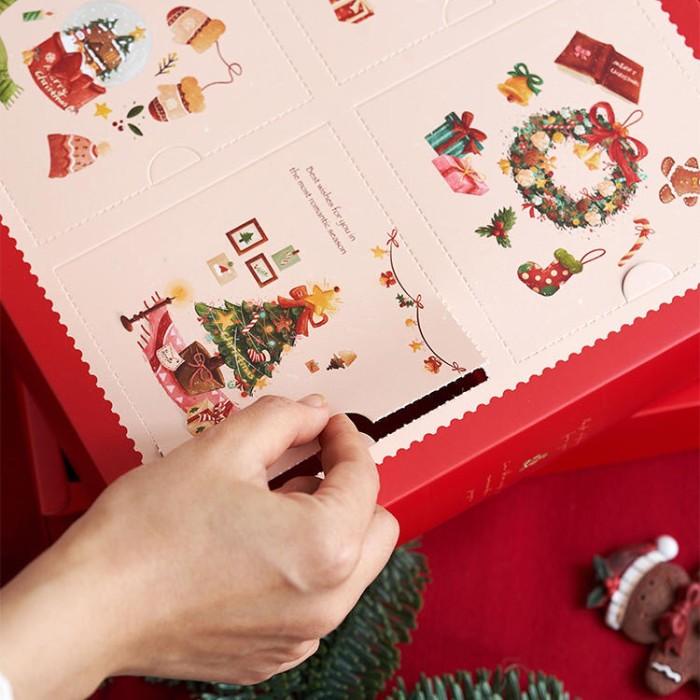 

Kotak Natal K2671 Dus Sekat Cookies Nastar Christmas Box 049