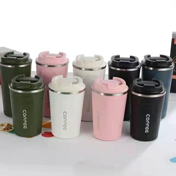 TRAVEL MUG TERMOS KOPI GELAS AIR MINUM Tahan panas Termos coffee kopi