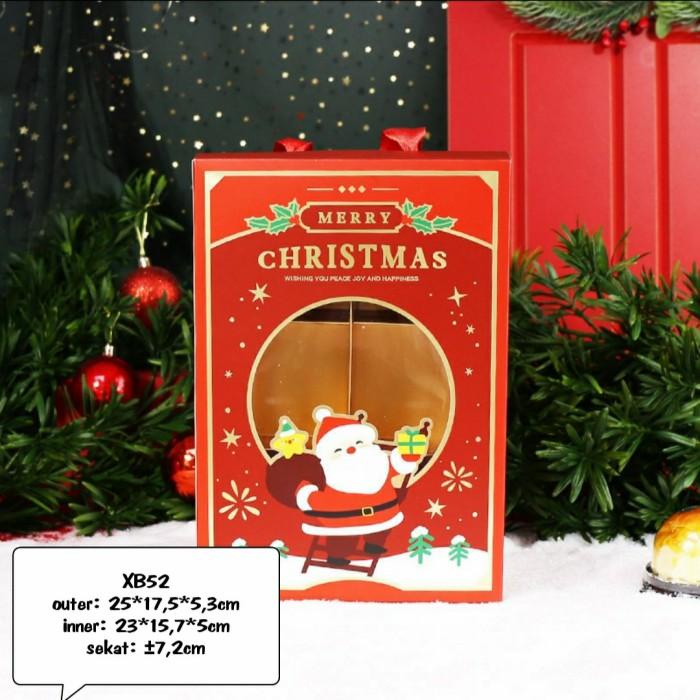 

Kotak Kue Natal Sekat 6 Xb52 Kotak Nastar Box Natal Packaging Kotak 054