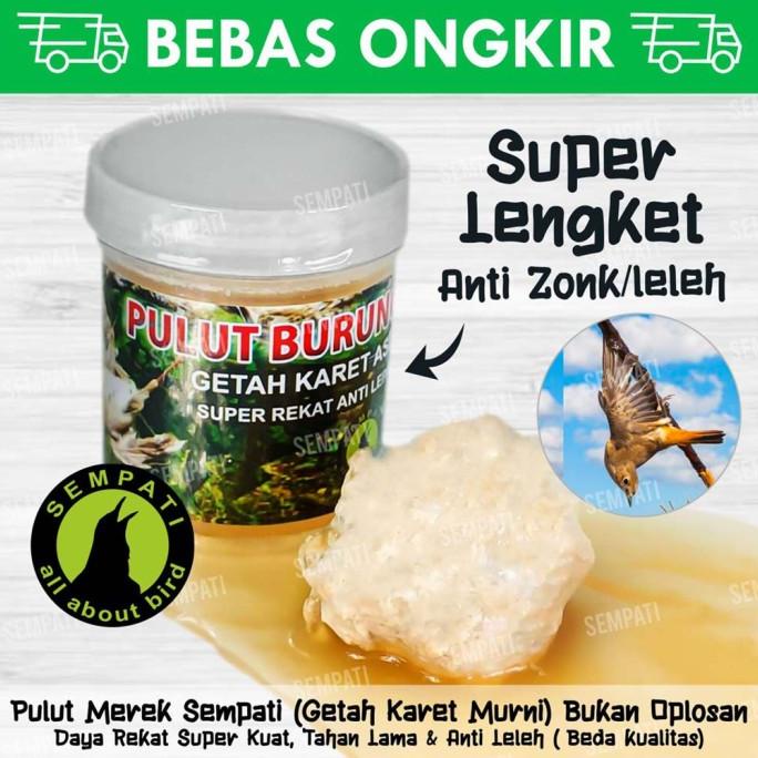 PG SALE  OBAT PULUT JEBAKAN BURUNG GETAH KARET ASLI GETAH BENDO SUPER LENGKET - SIAP KIRIM