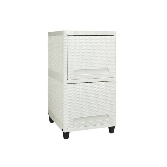 LEMARI PLASTIK CLUB SUSUN 2 FLIP