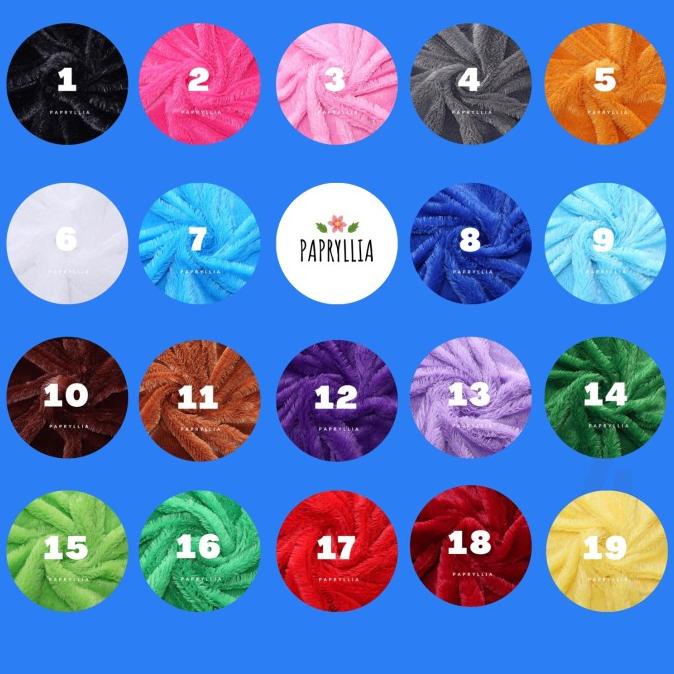 Karpet Bulu Rasfur Karpet Lantai Kasur Bulu ukuran 200x150cm + Busa