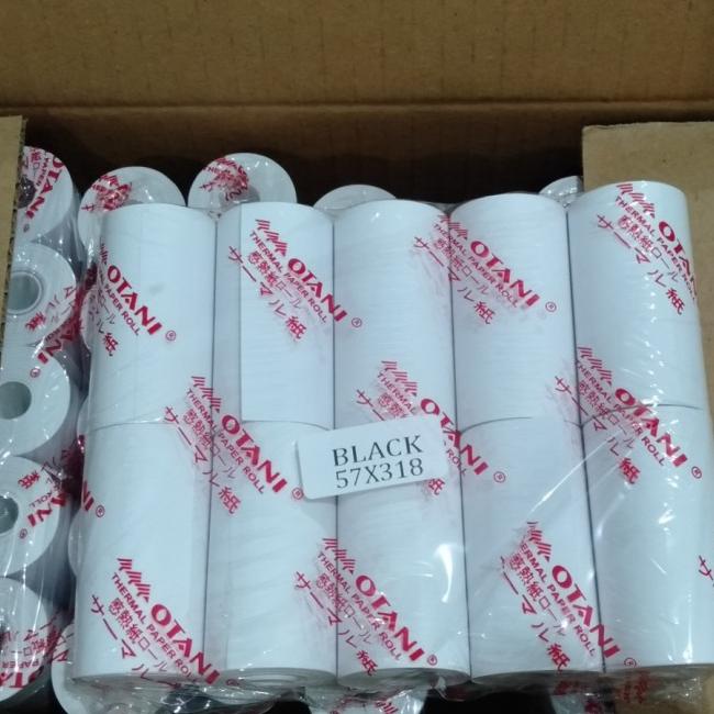 

Kertas Struk Thermal 57x30 | 57x31 | 58x30 coreless otani 1box 100roll |Top|Best