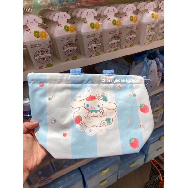 Sanrio x Miniso Tas Lunch Box Tas Bekal Cinnamoroll