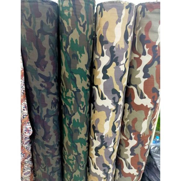 Bahan Kain Loreng, Loreng Tni, Tni, Terpal Tebal