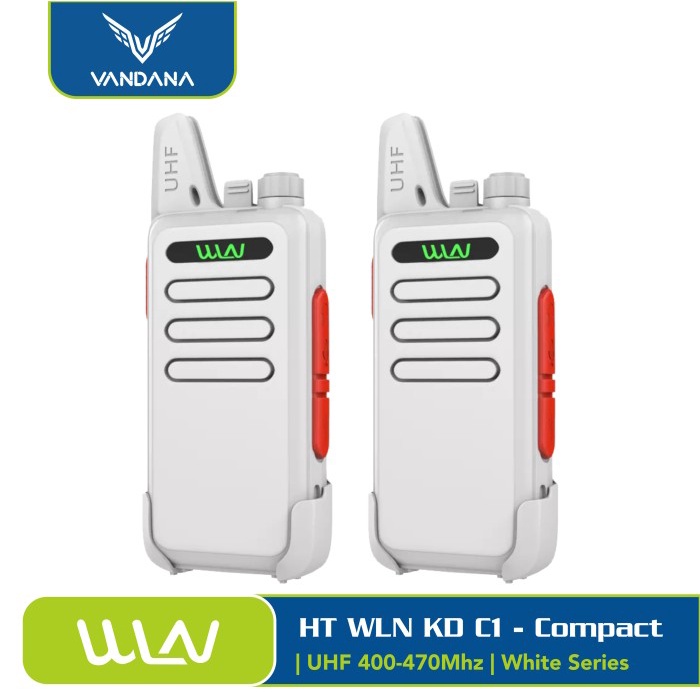 HT WLN KD C1 WARNA PUTIH ISI 2 UNIT TANPA HEADSET