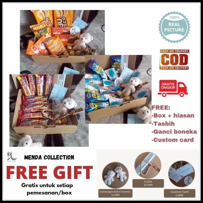 

GRATIS ONGKIR HAMPERS CUSTOM SNACK MURAH GIFT PARCEL SURPRISE BOX KADO MAKANAN !!