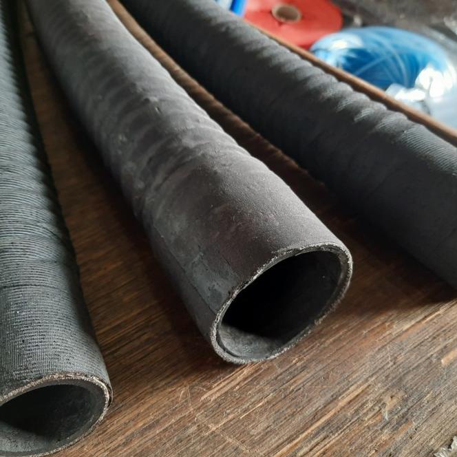 Flexible Hose Selang Karet Knalpot Tahan Panas Rubber Kanvas 1 Inci