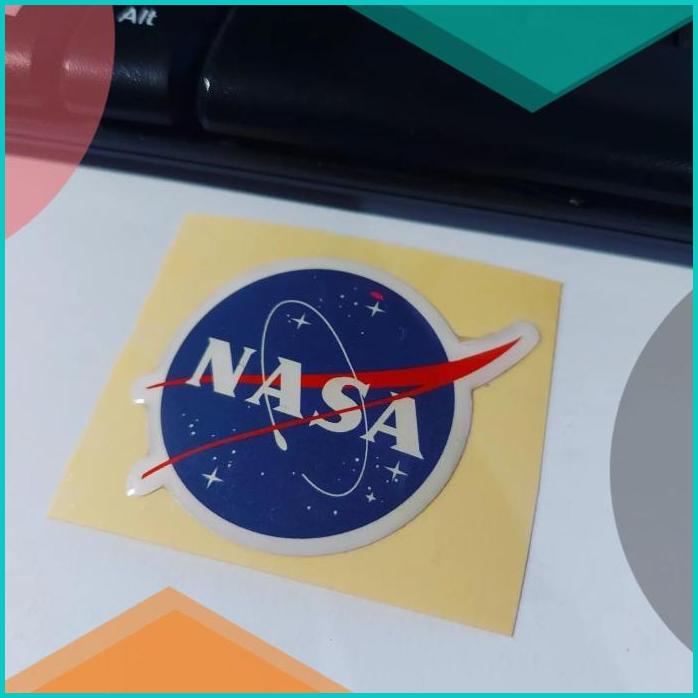 

Sticker Resin Timbul NASA Stiker Lentur 3D Kecil 20JVLZ3 onderdil 30O